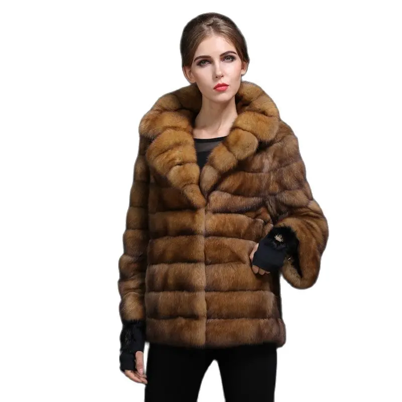 Рисунок 3 - Коричневые натуральные шиншилловые