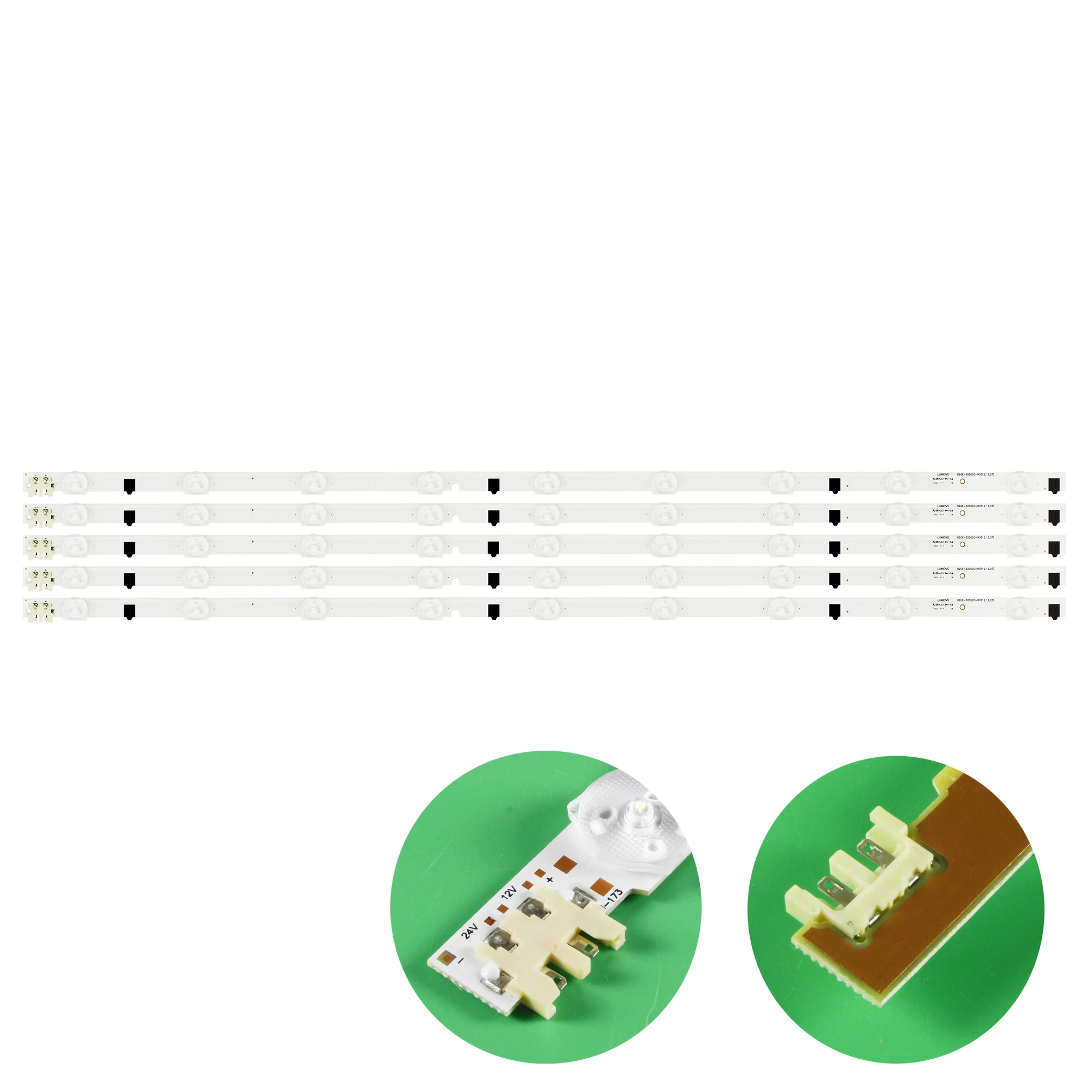 

LED strip For BN96-25300A UA32F4088AK UE32F5020AK BN96-25299A D2GE-320SC0-R3 HF320CSA-B1 HF320BGA-B1 UE32F5000AK UE32F5300AK