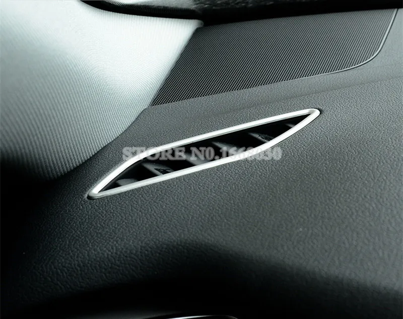

For Audi A4 S4 Inner Dashboard Side Air Vent Outlet Cover Trim 2009-2015 2pcs Car accesories interior Car decoration