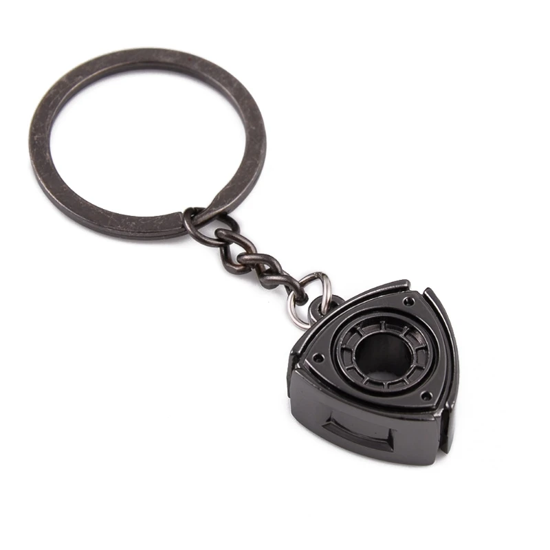 

Keyring Rotary Wankel Engine Rotor For Mazd-a RX7 RX8 2 3 6 Atenza Axela Keychain Turbo Car Accessories Parts Key Chain