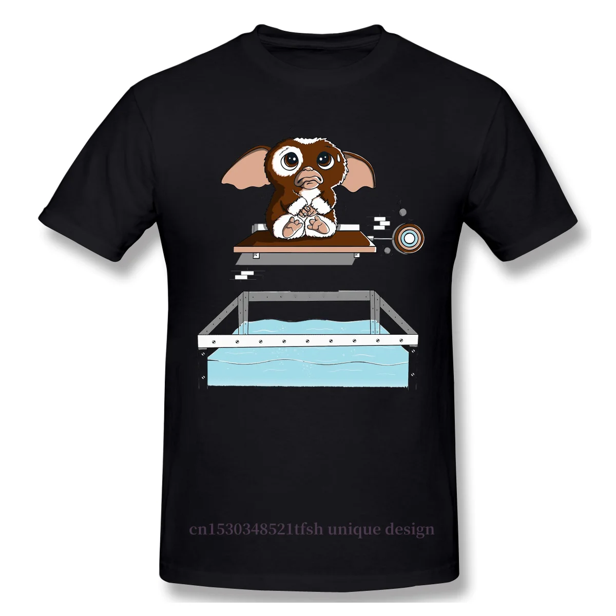 Rengoku Для мужчин Gremlins 1984 Триллер пленка маленькая футболка с изображением монстра