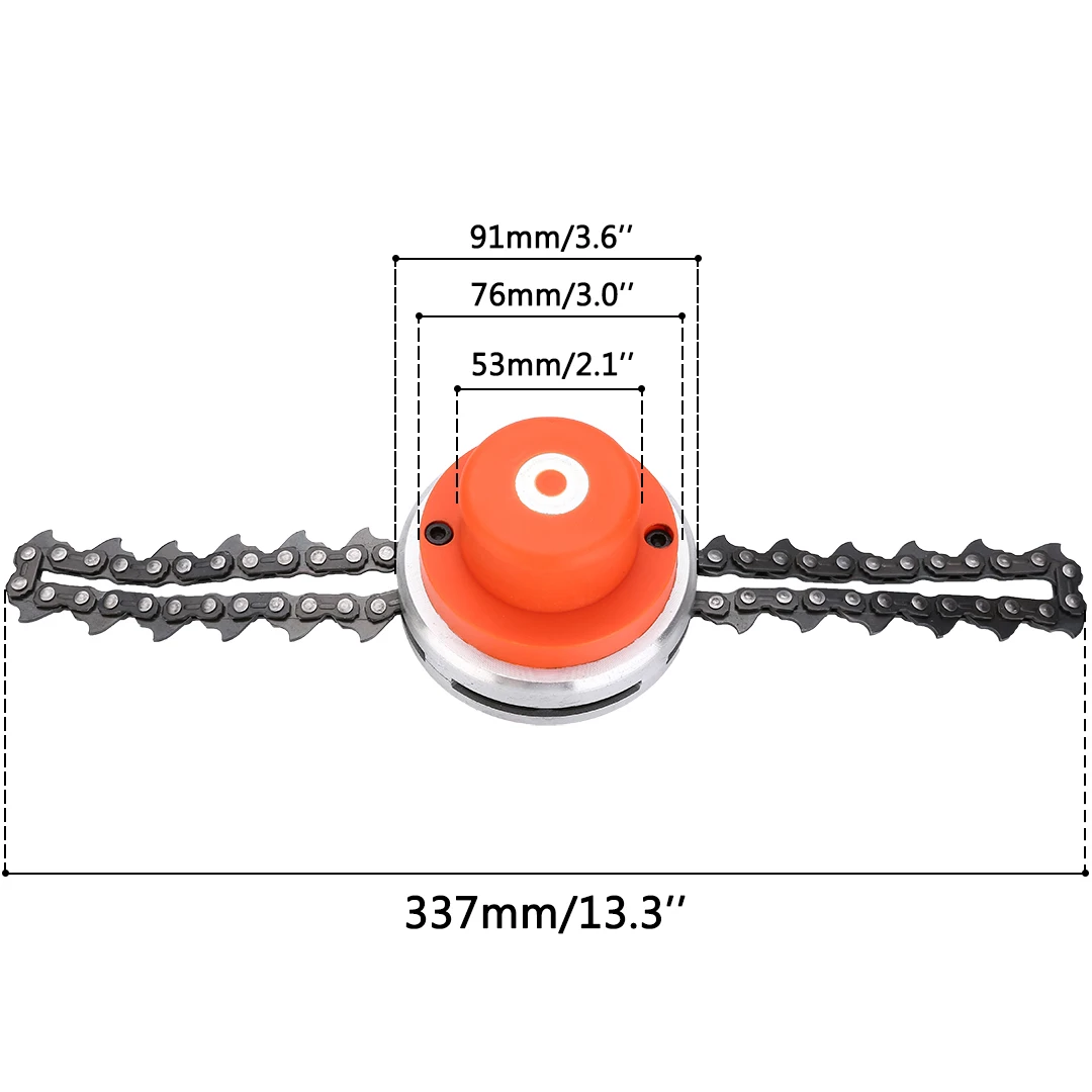 Катушка для триммера 1 комплект катушка садовой газонокосилки с цепью 65Mn