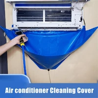 new air conditioner cleaning cover with water pipe waterproof dust protection cleaning cover bag for air conditioners below 1 5p