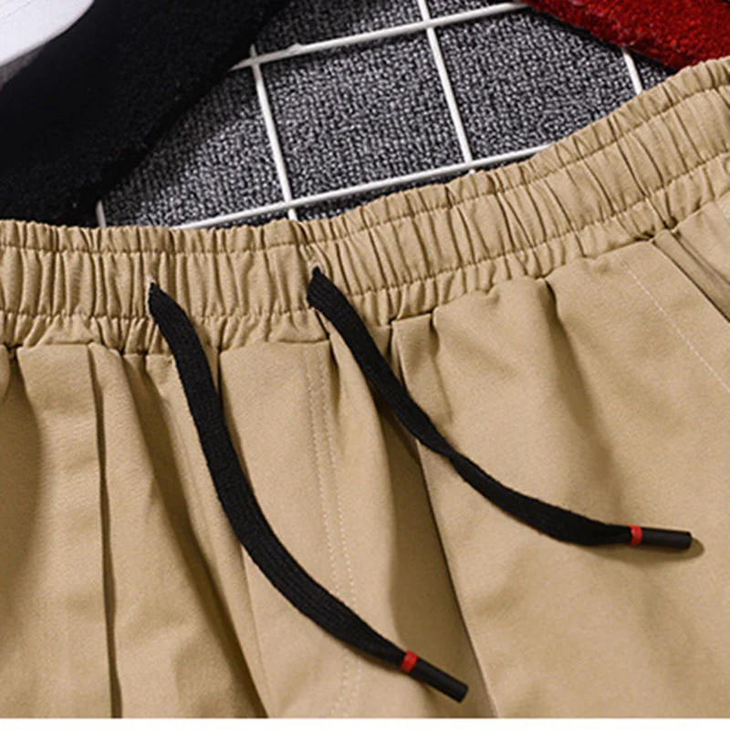 FGKKS японский стиль мужские хлопковые брюки карго Брендовые модные трендовые с