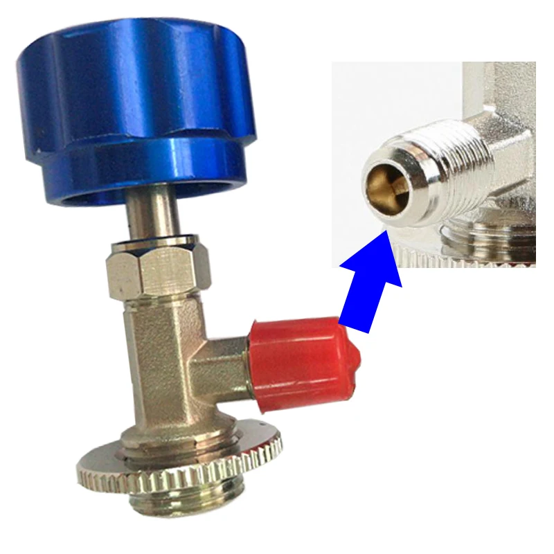 Открывалка для бутылок открывалка Диспенсер R12 R22 R600a 1/4 ''SAE высокое качество M12