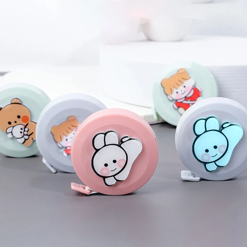 Выдвижная гибкая и прочная рулетка мягкая Миниатюрный карманный измерительный