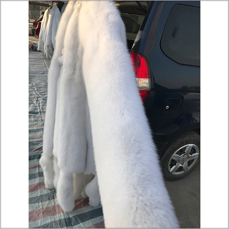 Оптовая продажа из натурального меха белой лисы | Дом и сад