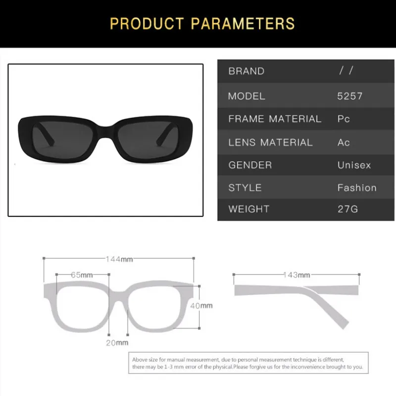 

Vintage Square Sunglasses Women Classic Brands Designer for Female Retro Small Frame Sun Glasses Uv400 Oculos De Sol 2021 New