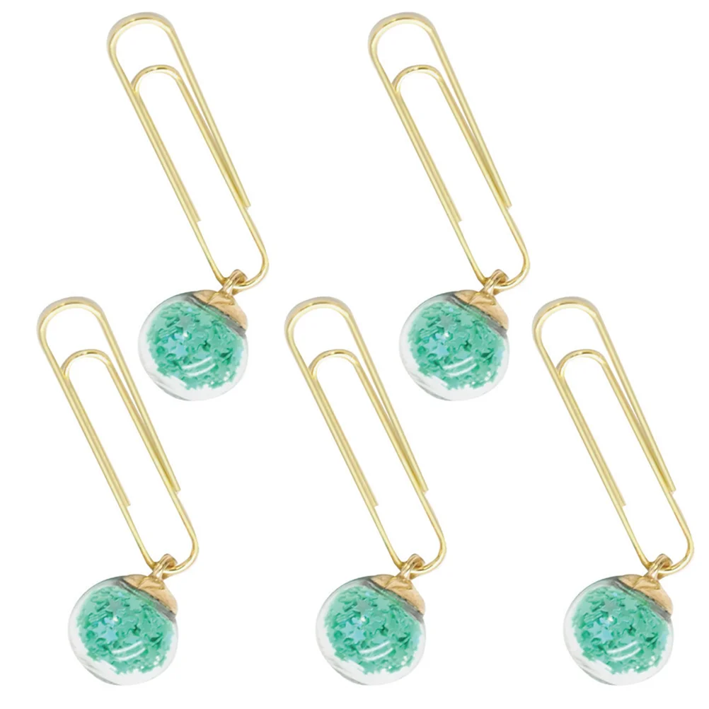 

5 шт., зажимы для бумаги