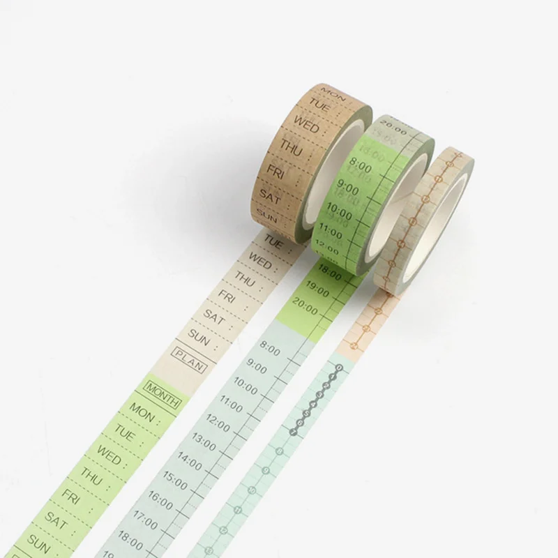 3 шт. Сумеречная серая художественная зачаточная Бумага васи лента Jp Супер