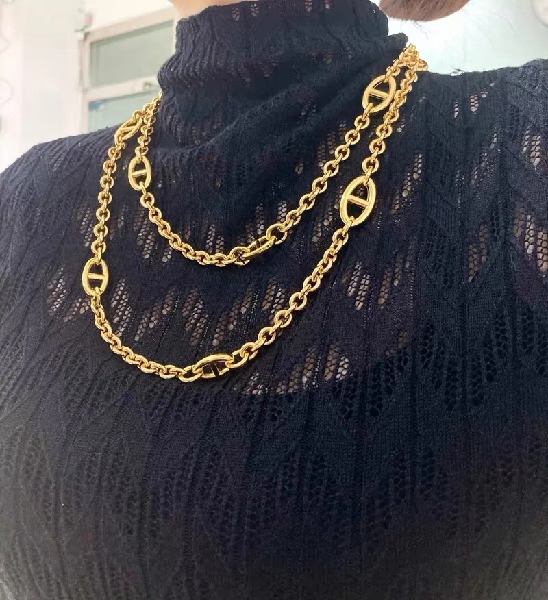 

Luxury Designer All-match Thin Gold Metal High Waist Chain Belts for Pants Dress Harness Fashion Gadgets Accesories for Women