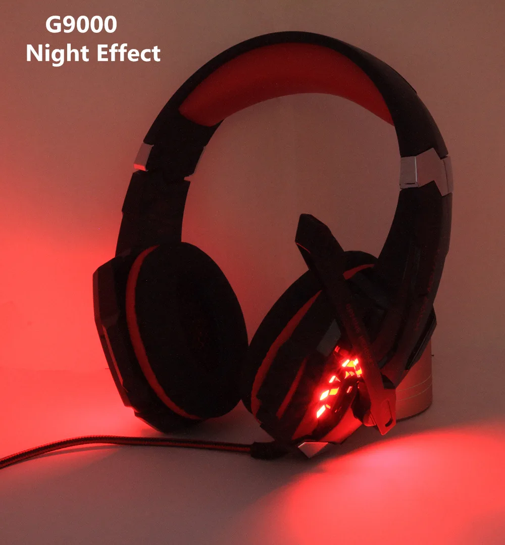 

Gaming Headphones and Gaming Mouse Wired Stereo Gamer Earphone Headset + Gamer Mice 3200DPI Adjustable LED Light Optical USB