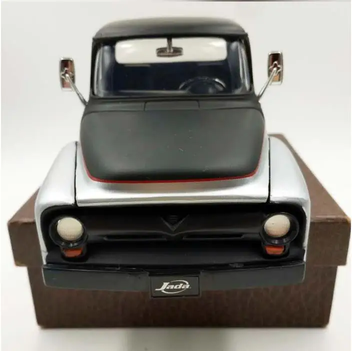 1:24 Ford F100 сплав пикап классический автомобиль, съемные шины, раздвижные функциональные игрушки