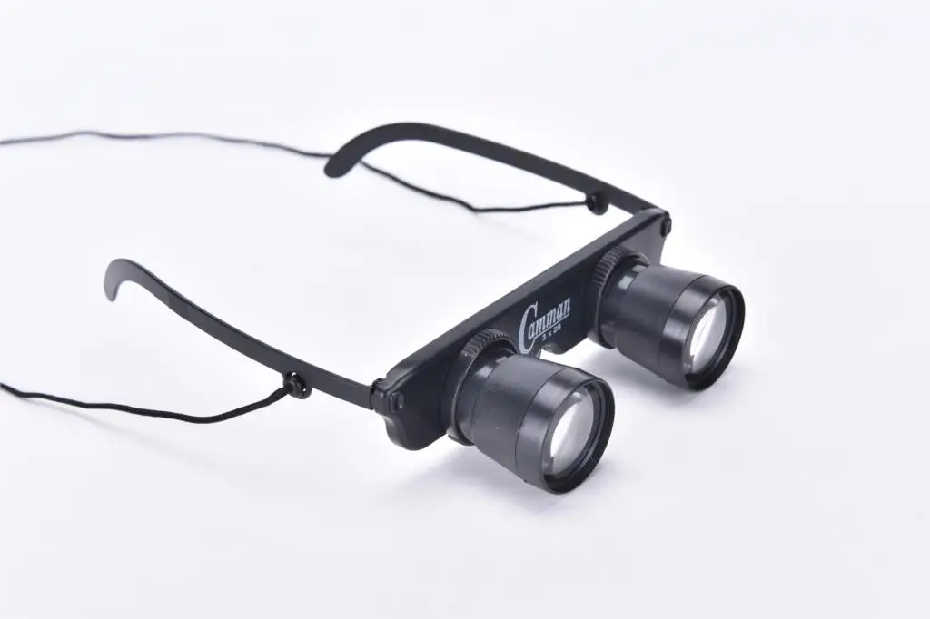 

New 10mm 3x28 Magnifier Glasses Style Outdoor Fishing Optics Binoculars Telescope Eye Lens Diameter