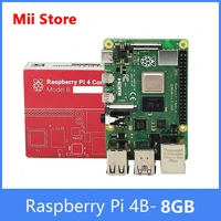 raspberry pi 4 model b 8gb ram linux development board cortex a72 64 bit quad core 1 5ghz soc 2 45 0 ghz wifi bluetooth 5 0