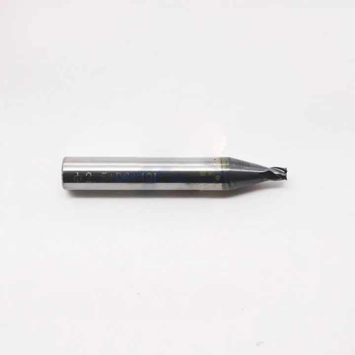 2.5MM 4F 4Teeth Hard coating Twist drills Carbide End Mill Tungsten Milling Cutter key machine drill | Автомобили и мотоциклы