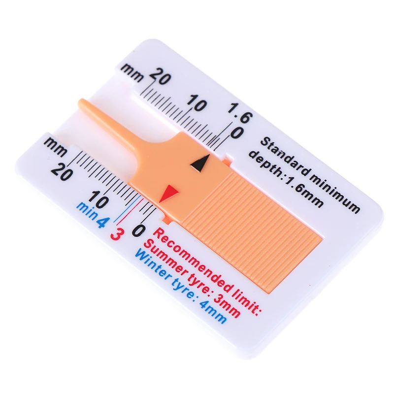 

New Depth Gauge Car Tyre Tire Tread Depth Gauge Meter Measurer Tool 0-20mm