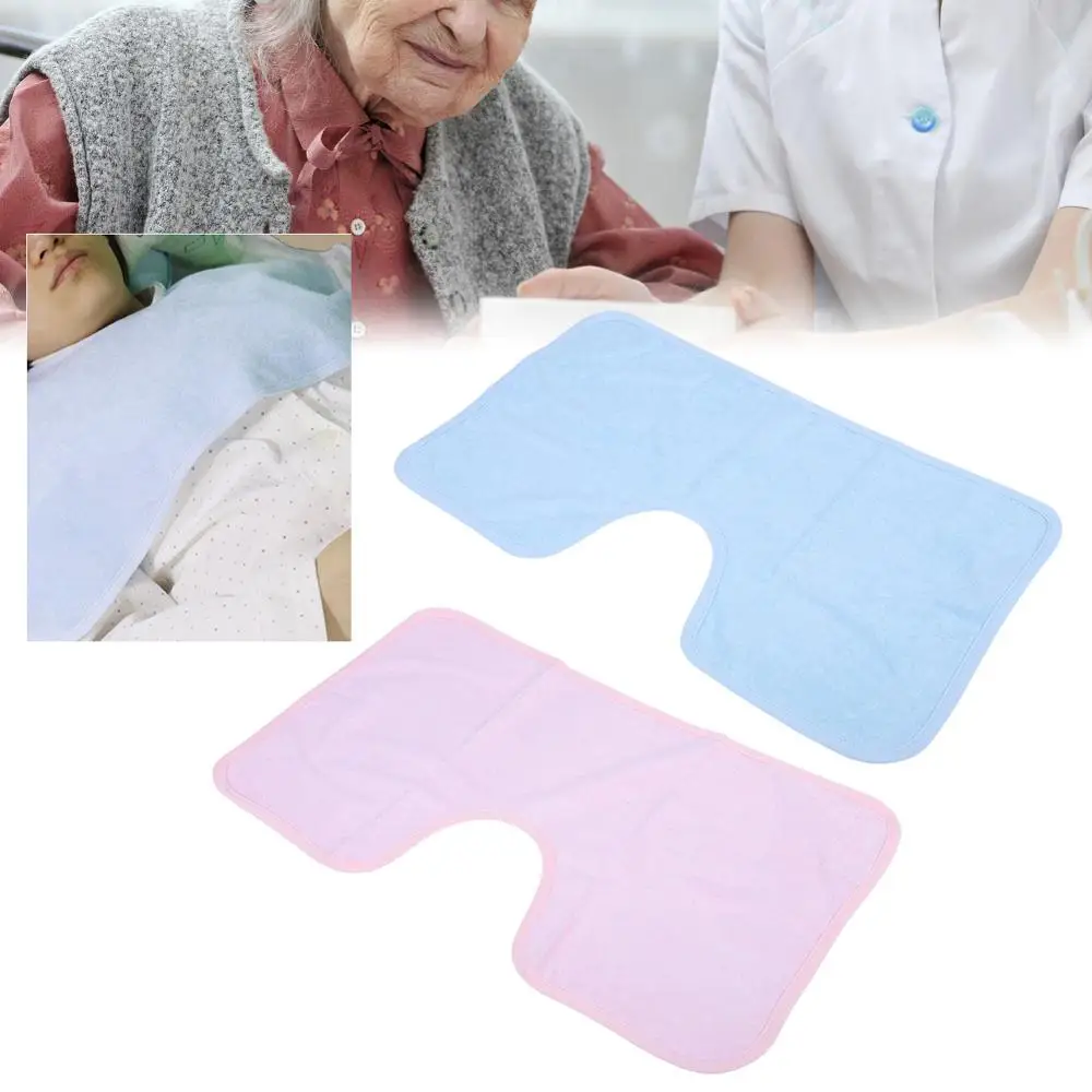 

Adult Bed Bamboo Fiber Bib Waterproof Antifouling Impervious Elderly Disabled Bedridden Patients Assisted Dining Tools Portables