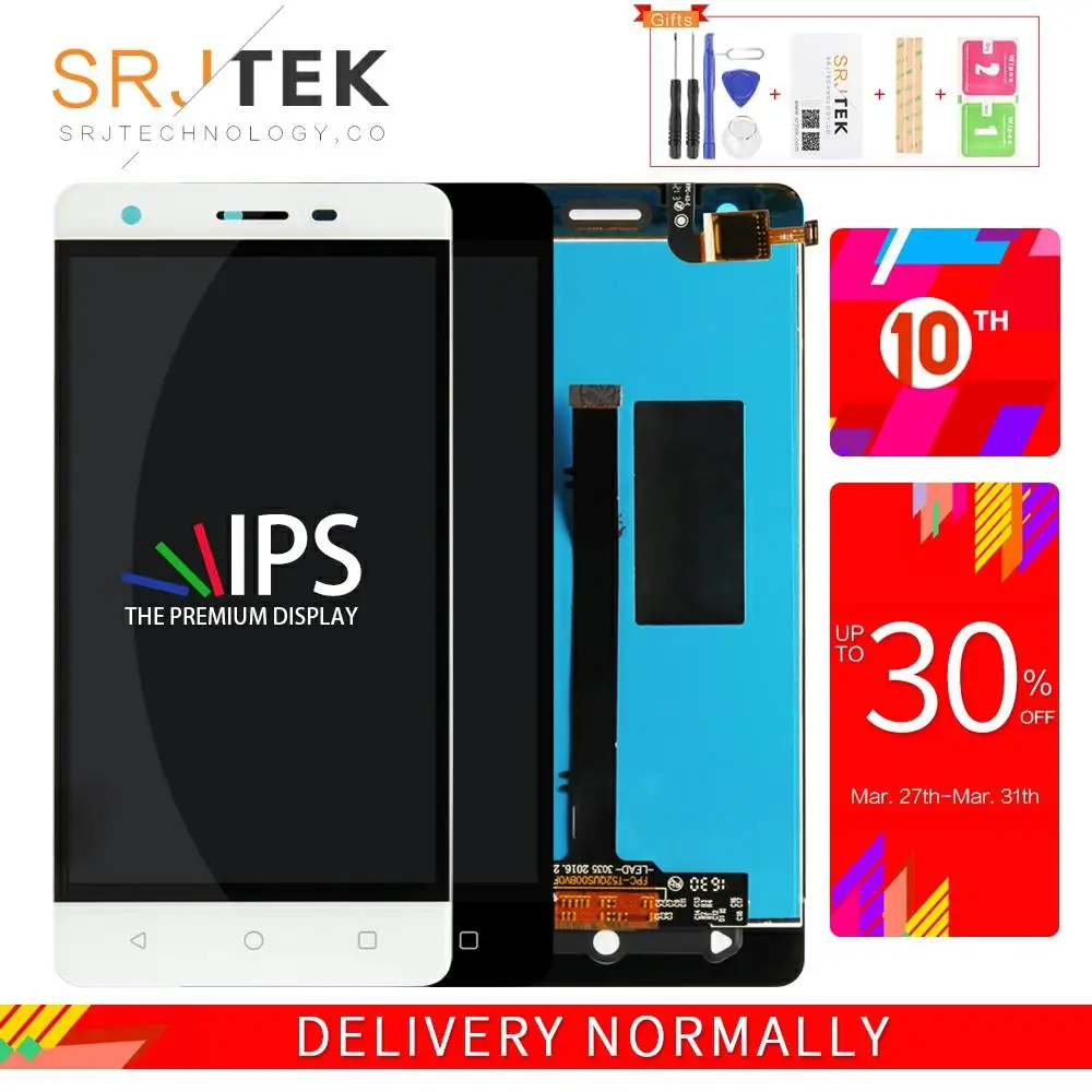 Srjtek 5 2 &quotдля ZTE Blade V770 LCD Orange Neva 80 LTE дисплей сенсорный экран дигитайзер сенсор