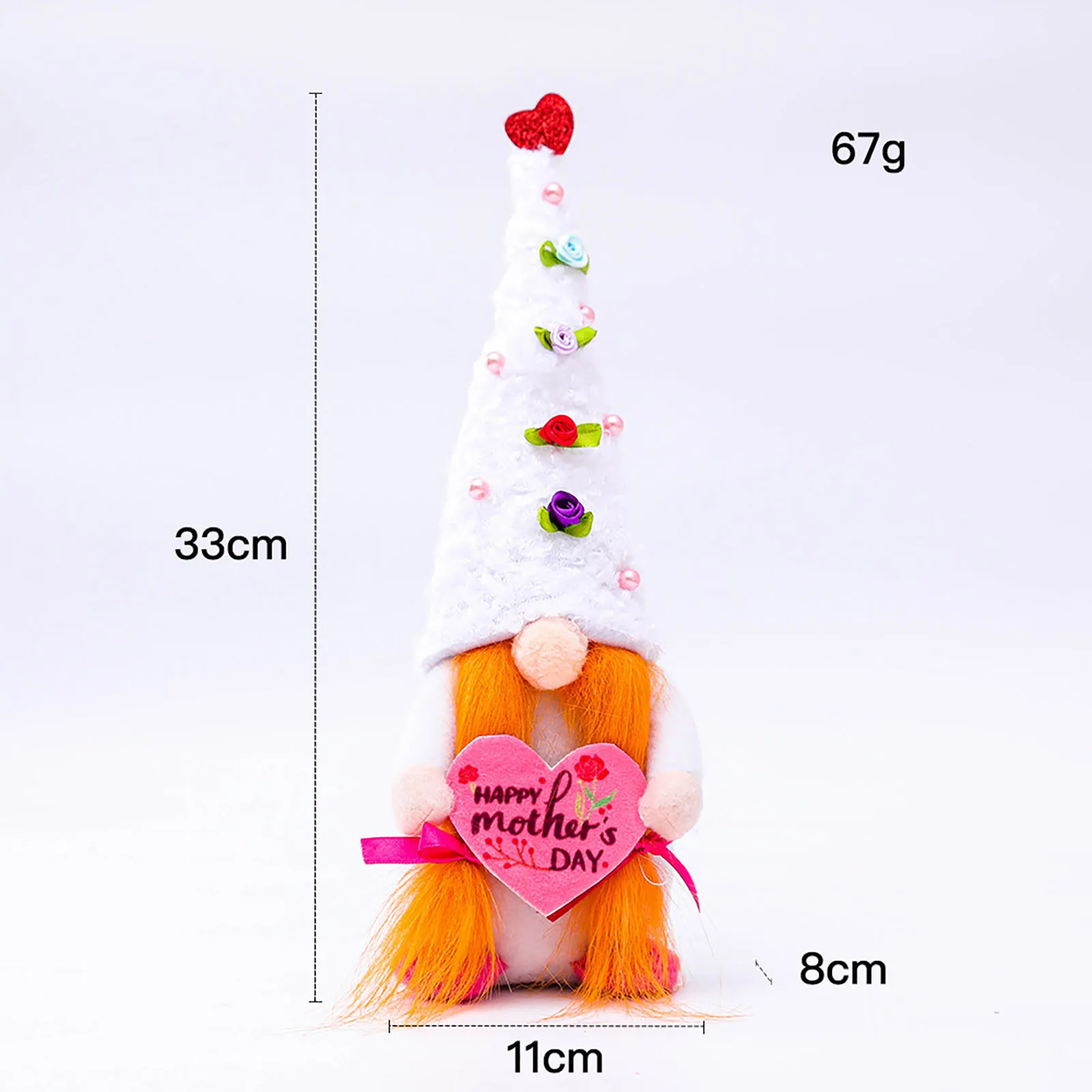 

Valentine's Day Decorations Bedroom Living Room Desktop Decoration toy Standing Post Cloth Doll Home Decor Valentine Gifts