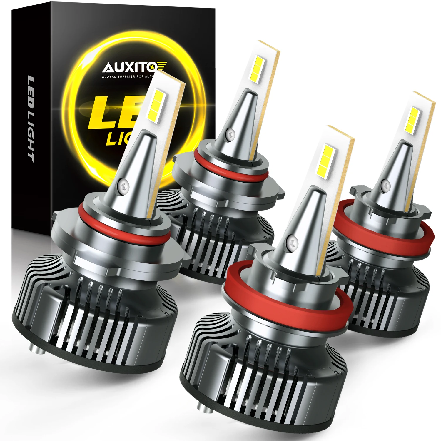 

2PCS 16000Lm 80W H4 H7 9005 9006 LED Headlight Bulbs Canbus 6500K H11B H9 HB3 HB4 HIR2 9012 H8 H11 LED Auto Headlamps 12V White