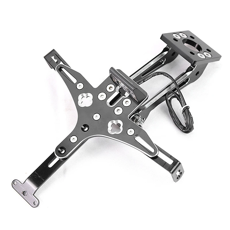 

Motorcycle LED License Plate Holder Support Plaque Moto Bracket Frame for 13-16 Yamaha MT07
