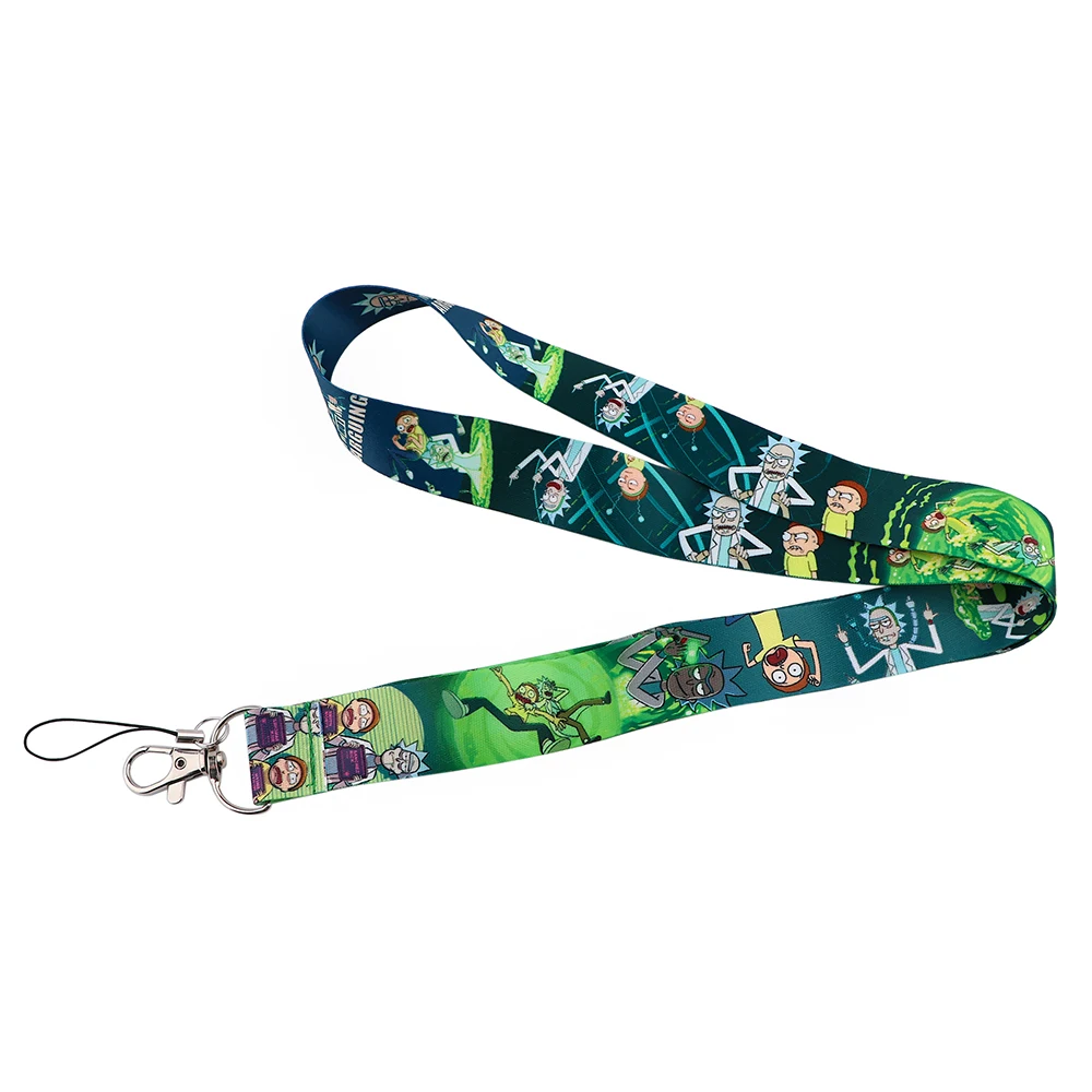 CB134 Anime Cellphone Lanyard For Key ID Card Passport Gym USB Badge Holder DIY Hanging Rope Neck lanyards