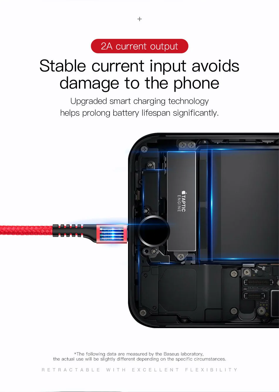 Baseus весна выдвижной usb зарядный кабель для iPhone xs max xr 8 7 6s plus 5 11 ipad зарядное устройство для apple lightning Кабель автомобильный 1 м
