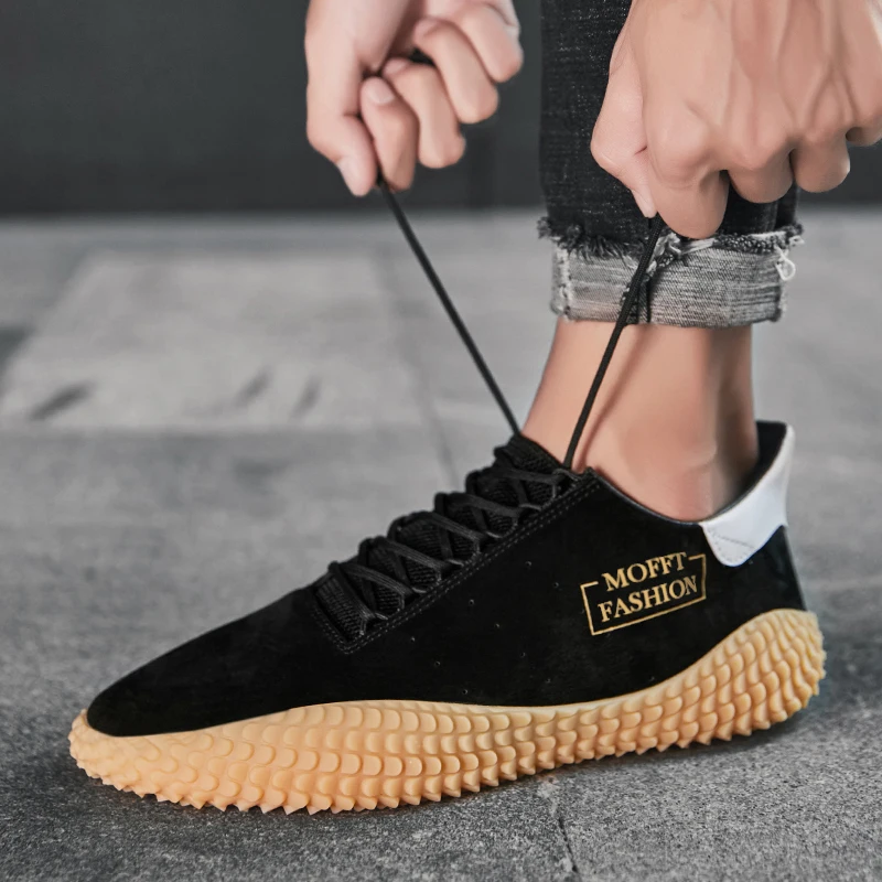 Кроссовки Высококачественная кожаная обувь Мужская Роскошная модная на