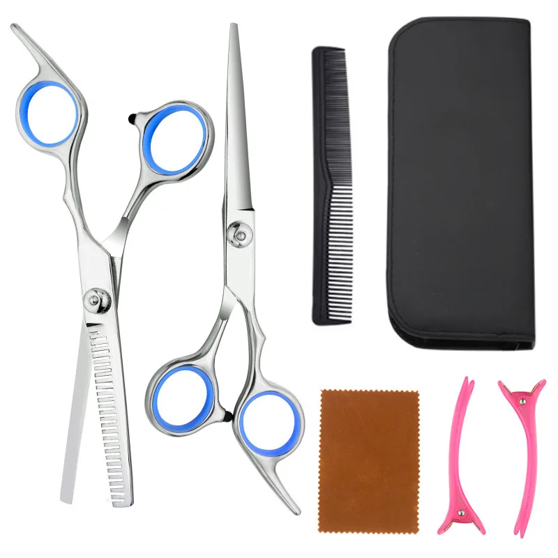 Новые парикмахерские инструменты, 6-дюймовые парикмахерские ножницы, костюм, машинка для стрижки волос, профессиональные ножницы для уклад...