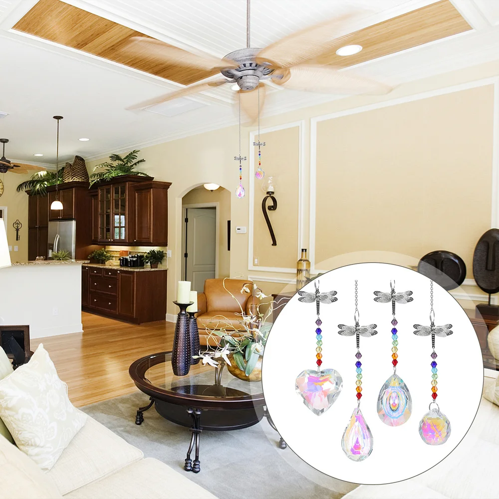 

4pcs Light Ceiling Light Fan Chain Decor Living Room Bedroom Accessories