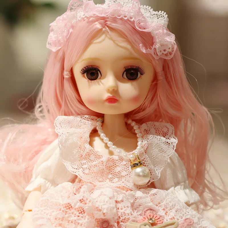 1/6 BJD Кукла одеваются мяч соединены куклы с одеждой наряд обувь Макияж DIY детские