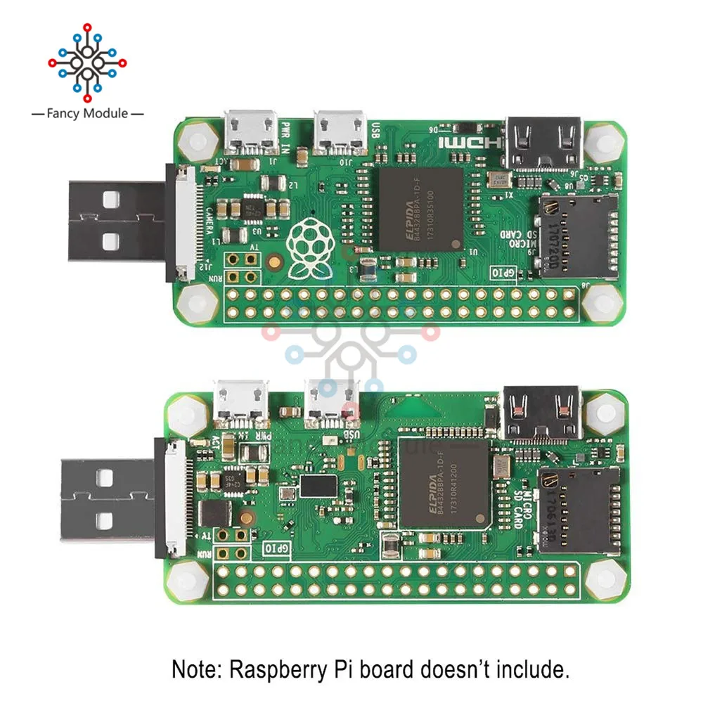 diymore Raspberry Pi Zero W USB-A Addon Board V1.1 for | Инструменты