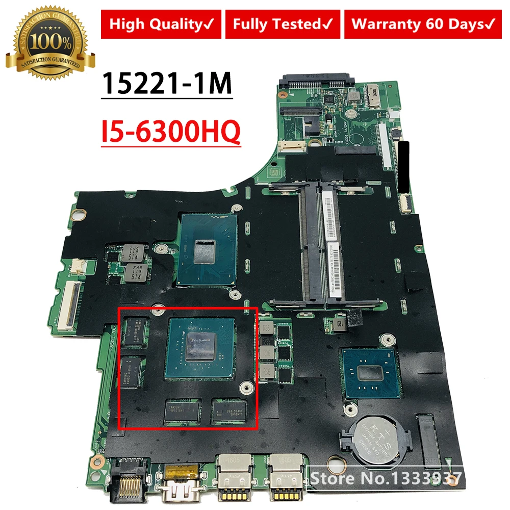 15221-1M материнская плата для ноутбука Lenovo Ideapad 700-15ISK оригинальная I5-6300HQ | Компьютеры