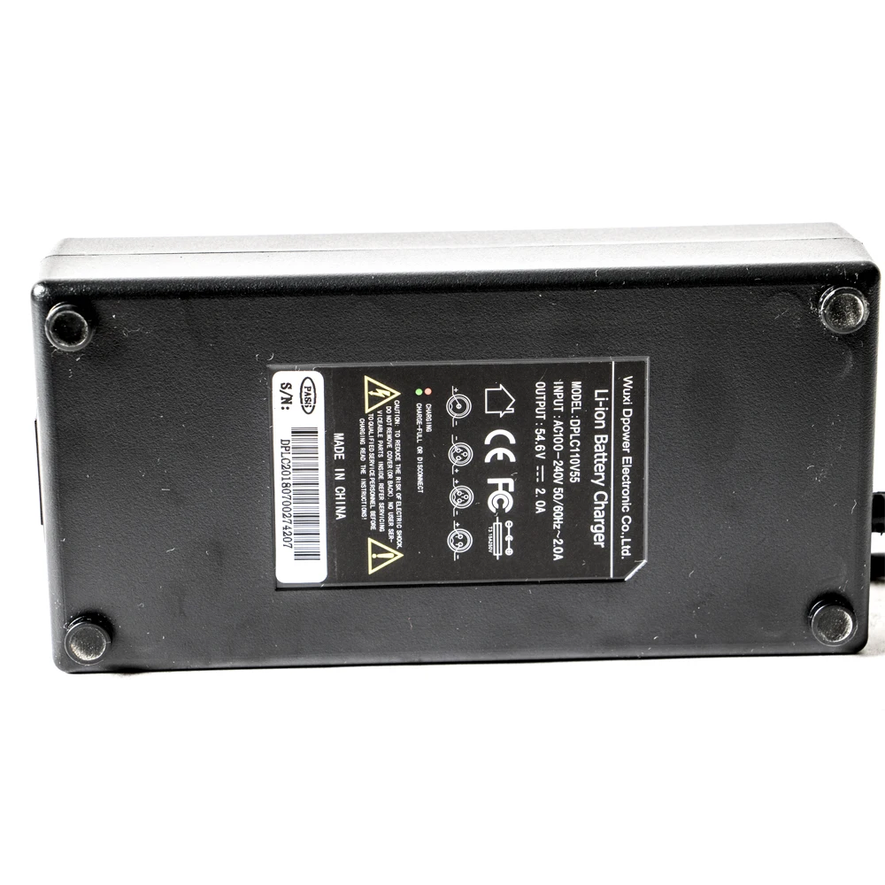 Зарядное устройство для электрического велосипеда 48 в 2 А зарядное полимерного