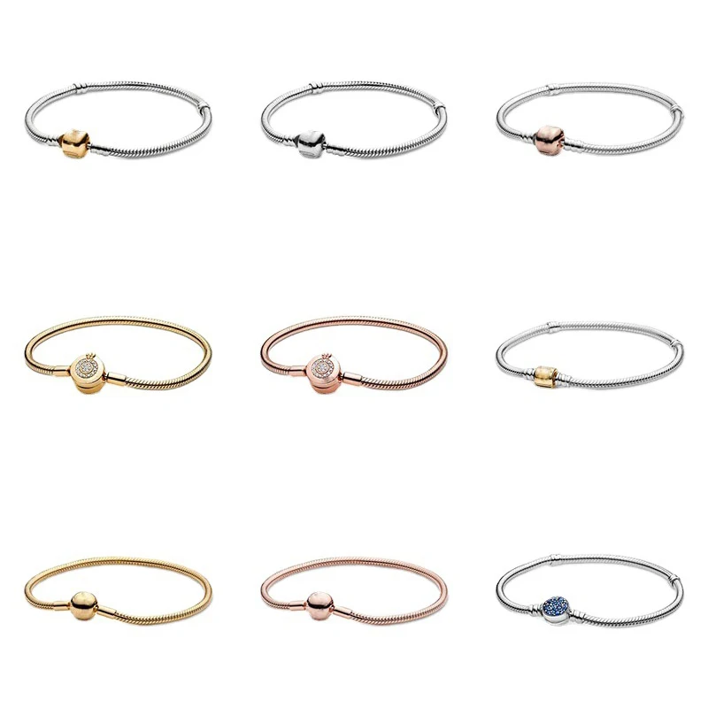 

HOT Fashion 925 Sterling Silver Bracelet Female Models Jewelry For Women Valentine's Day Gift