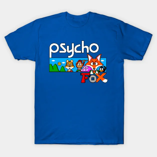 

Men t-shirt PSYCHO FOX CLASSIC MASTER SYSTEM tshirt Women t shirt