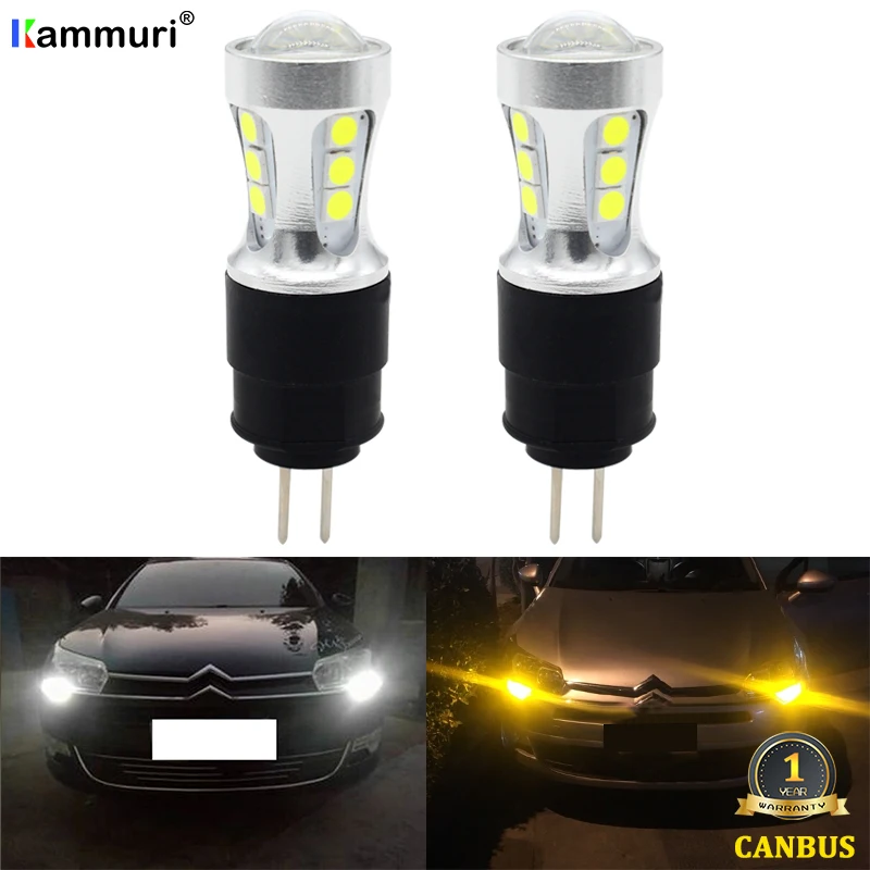 Белый высокой мощности hp24w G4 12v led лампочки для авто peugeot пежо 3008 5008 2009 2010 2011 2012 2013 2014