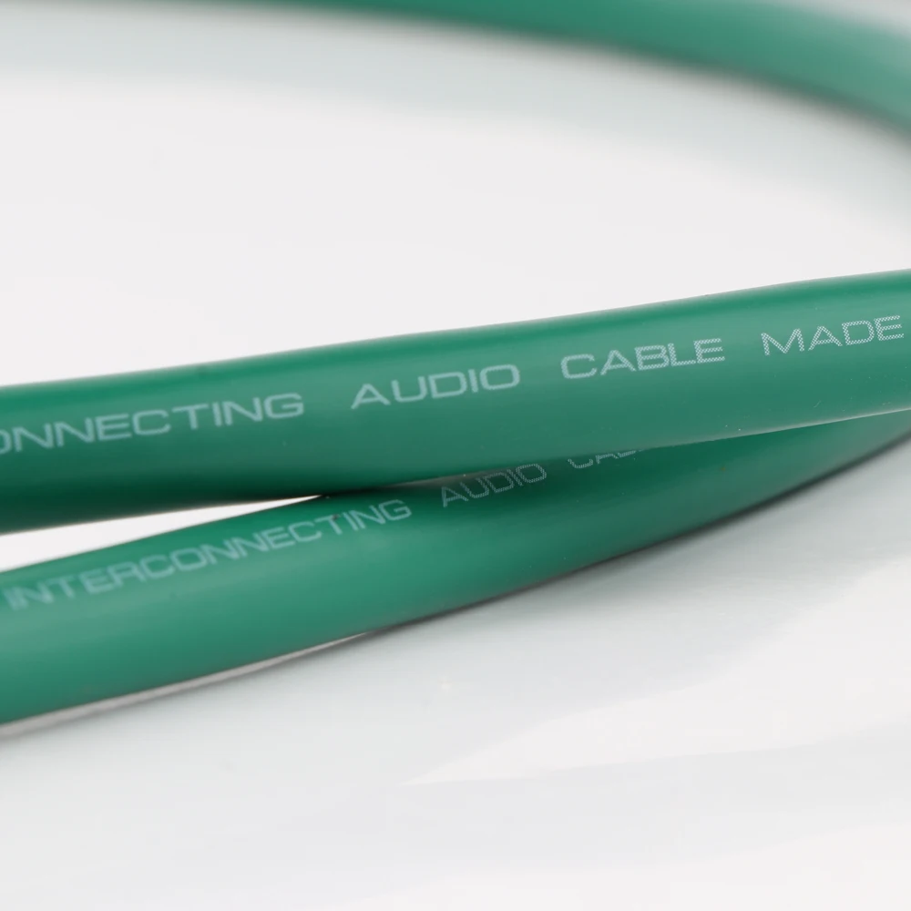 Высокое качество 2328 Чистый медный Серебряный смешанный HiFi аудио кабель RCA