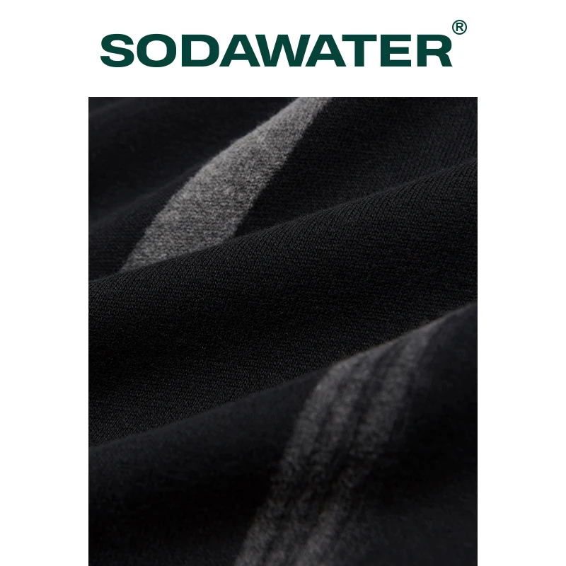 

SODAWATER Gothic Men's Hoodies 2021 New Oversized Hip Hop Hoodies Men Streetwear Black Graphic Cool Hoodies For Man