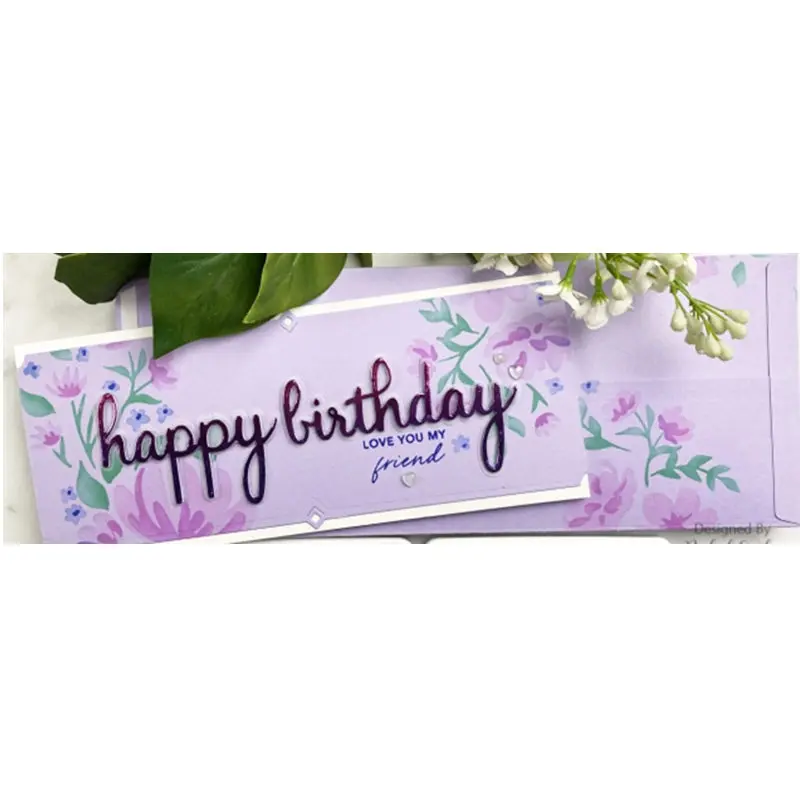 Новинка 2021 высечки металлические и Скрапбукинг для изготовления бумаги