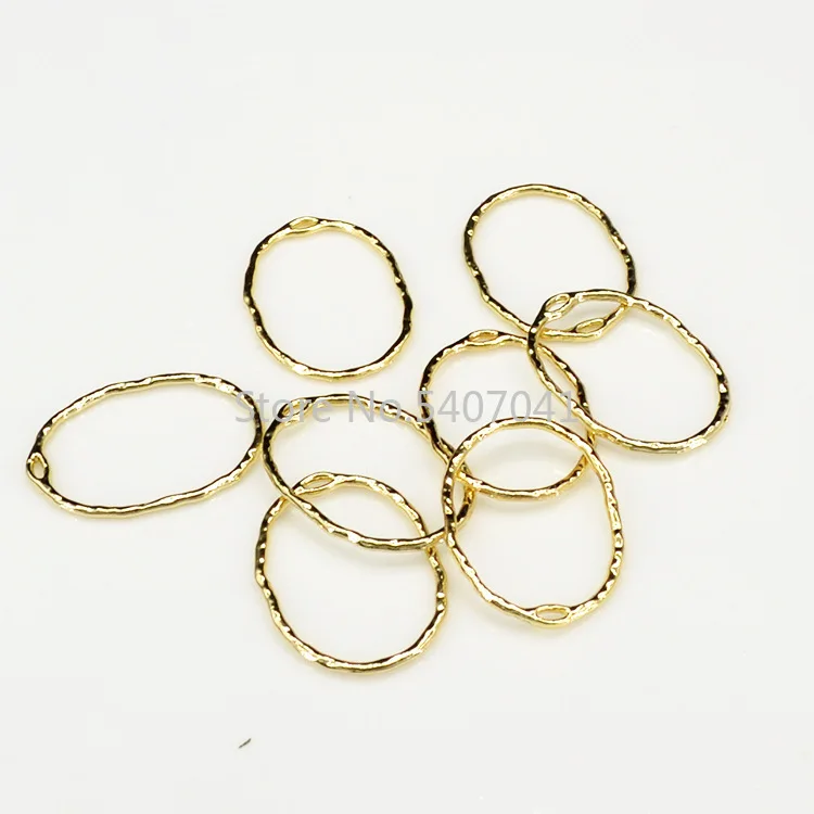 6 шт./лот прямоугольная круглая овальная металлическая рамка DIY талисманы