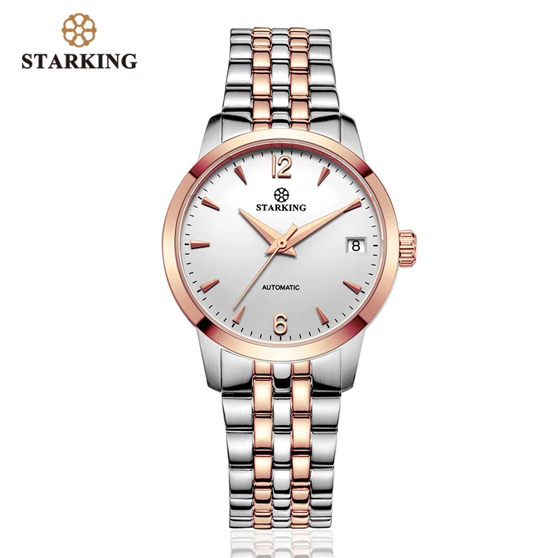 AL0194RS31 STARKING, женские часы, Топ бренд, роскошные, розовое золото, женские часы, нержавеющая сталь, платье, женские часы, механические наручные часы, подарок - Цвет: AL0194RS31