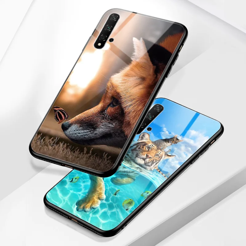 Глянцевый яркий чехол для Huawei Honor 8X 9X Premium 8S 8A Prime 9 10X 10 10i 20 20S Lite Pro 9A 9S 9C|Бамперы| |