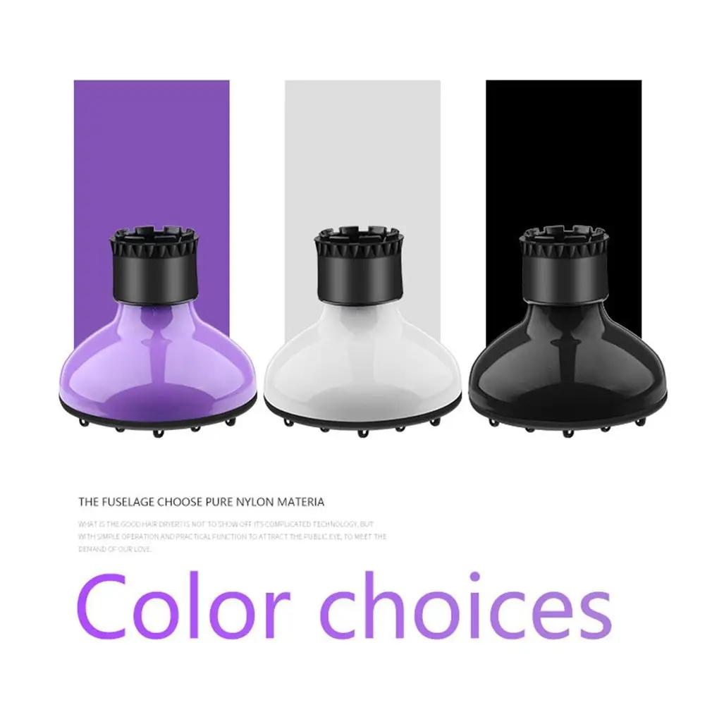 

Universal Dryer For Blowing Curly Hair Adjustable Air Volume Large Wind Drying Hair Hairdryer Diffuser Head