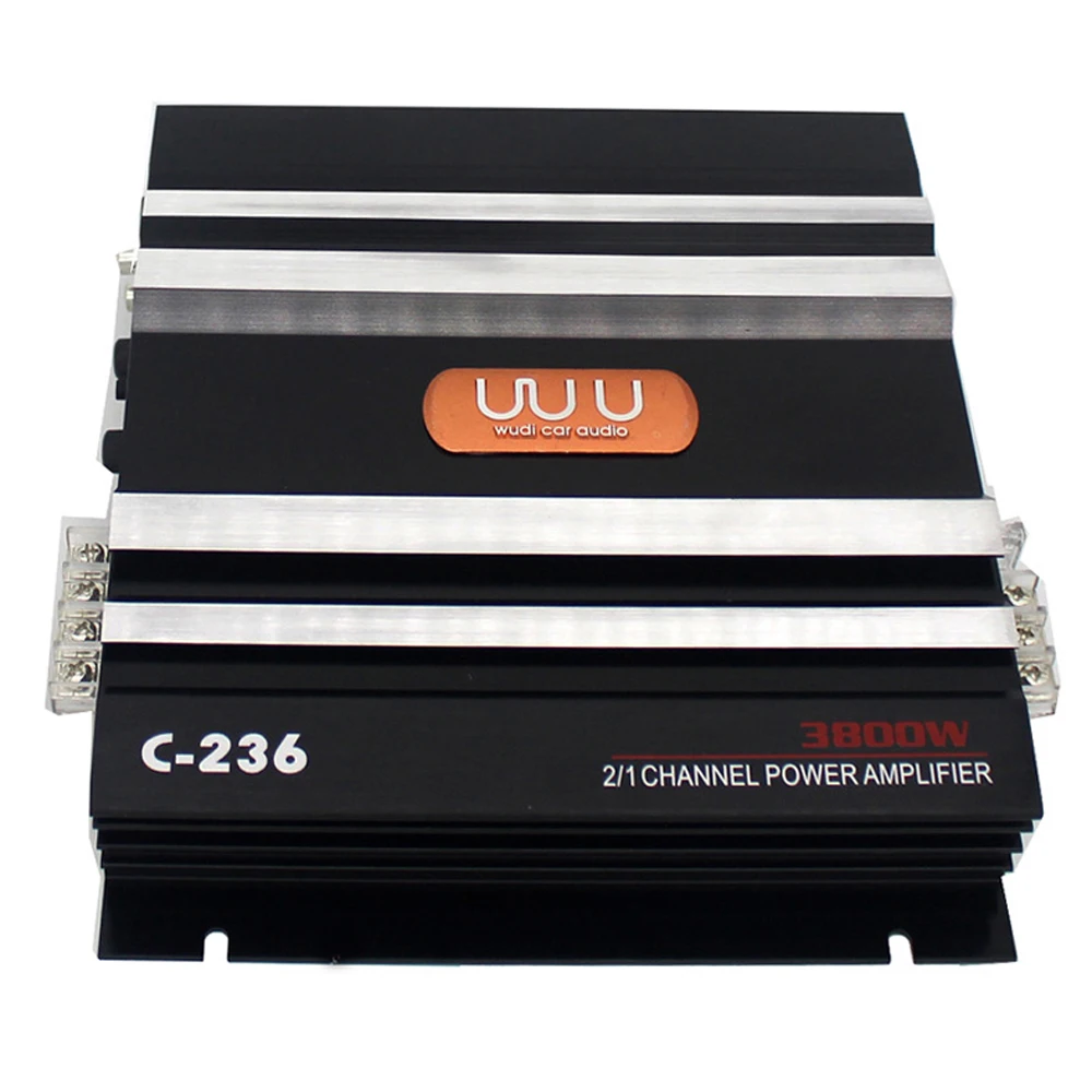 Автомобильный звуковой усилитель 90 Вт многоканальный Мощный аудиосабвуфер