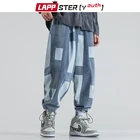 Джинсы LAPPSTER-Youth мужские мешковатые с графическим принтом, уличная одежда в стиле Харадзюку, свободные штаны из денима, модные Джоггеры в стиле хип-хоп, 5XL, 2022