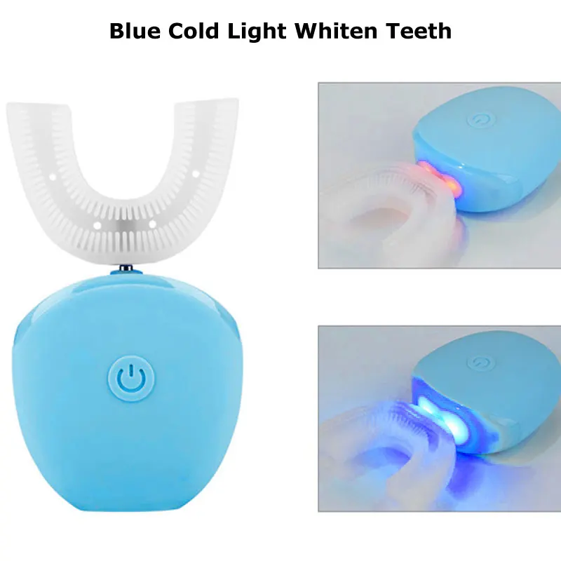 360 звуковая электрическая зубная щетка для детей и взрослых автоматическая u