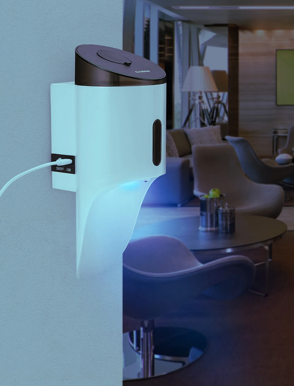 

700ML Automatic Soap Dispenser Hands Free Touchless Sensor Liquid Sanitizer IR Sensor