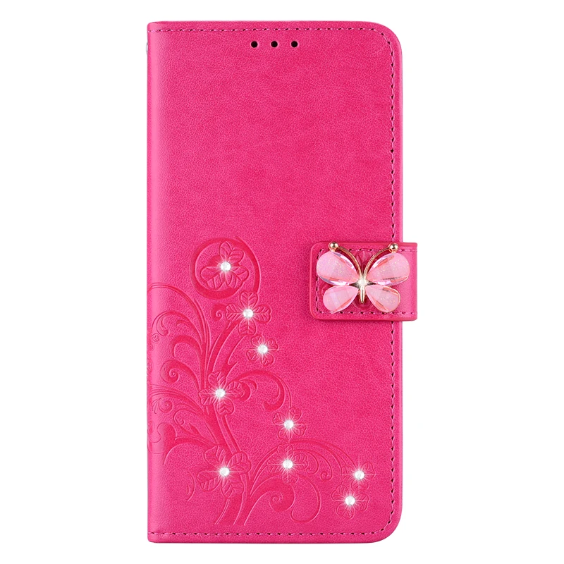 2021 Flower Wallet Flip Case For Xiaomi POCO X3 Redmi 7 8 9A 8A 7A 6 6A 5 Plus 8T Note 9S 9 Pro Mi A3 10 10T A2 Lite Phone | Мобильные